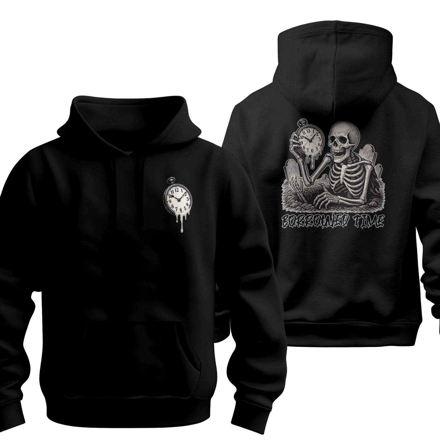 Borrowed Time Hoodie Printify